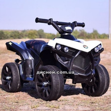 Детский квадроцикл M 3638 EL-1, кожаное сиденье, белый